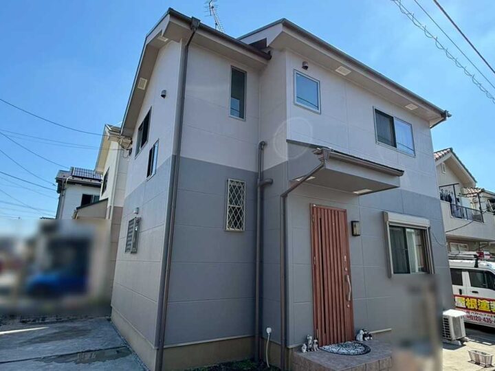 瑞穂町　Ｉ様邸　屋根・外壁塗装工事