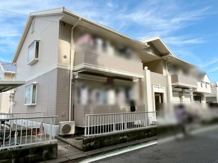 八王子市　Ｓ様アパート　屋根・外壁塗装工事