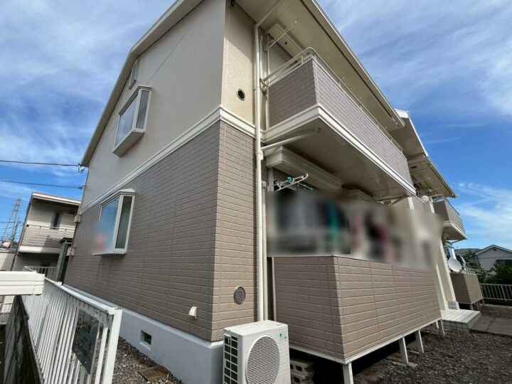 八王子市　Ｓ様アパート　屋根・外壁塗装工事