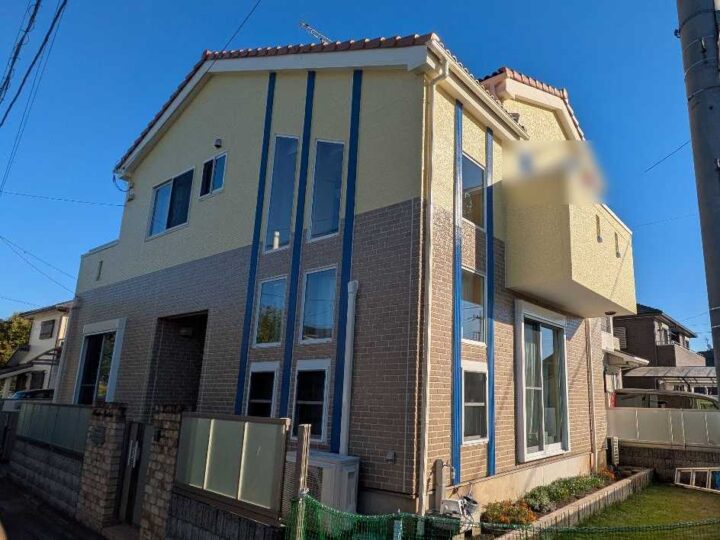 日の出町　Ｋ様邸　外壁塗装工事