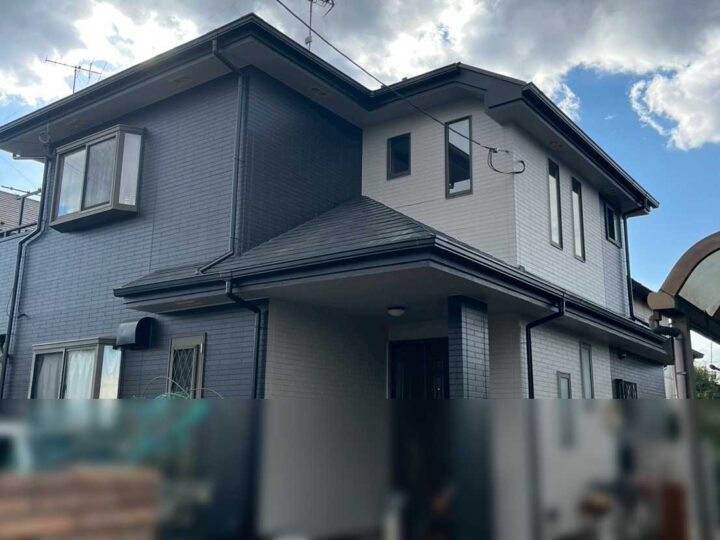 瑞穂町　Ａ様邸　屋根・外壁塗装工事
