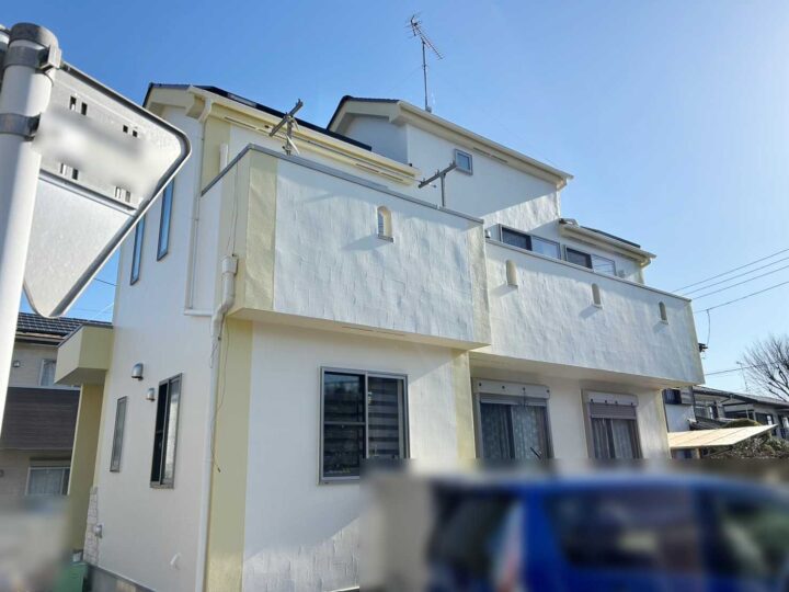 日の出町　Ｎ様邸　屋根・外壁塗装工事