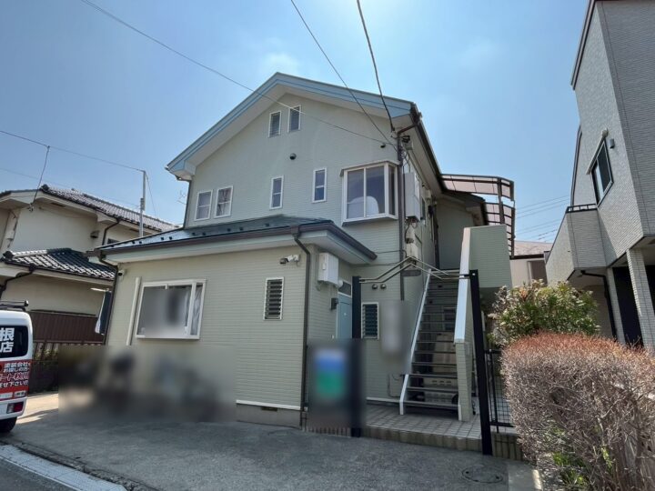 国分寺市　Y様アパート　屋根・外壁塗装工事