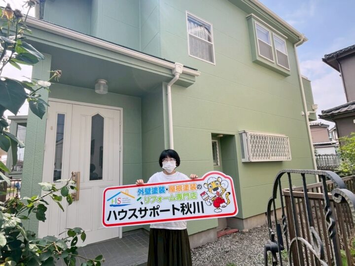 あきる野市　M様邸　屋根・外壁塗装工事