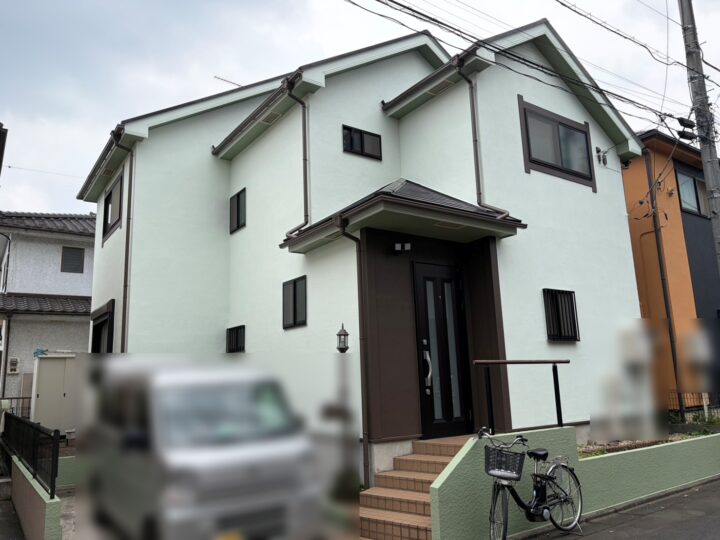 青梅市　M様邸　屋根・外壁塗装工事