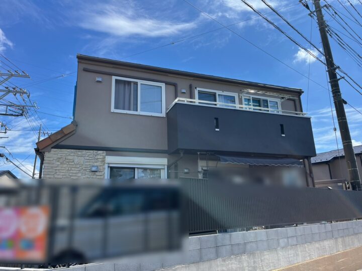 あきる野市　Ｓ様邸　屋根カバー・外壁塗装工事